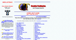 Desktop Screenshot of creative-trading.com